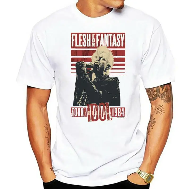 BILLY IDOL Flesh For Fantasy Tour 1984 T-SHIRT OFFICIAL MERCHANDISE