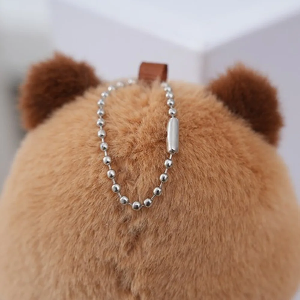 Cook Capybara Plush Pendant Dress Up Lovely Capybara Plush Keyring Cartoon Funny Capybara Plushie Doll Prezent urodzinowy