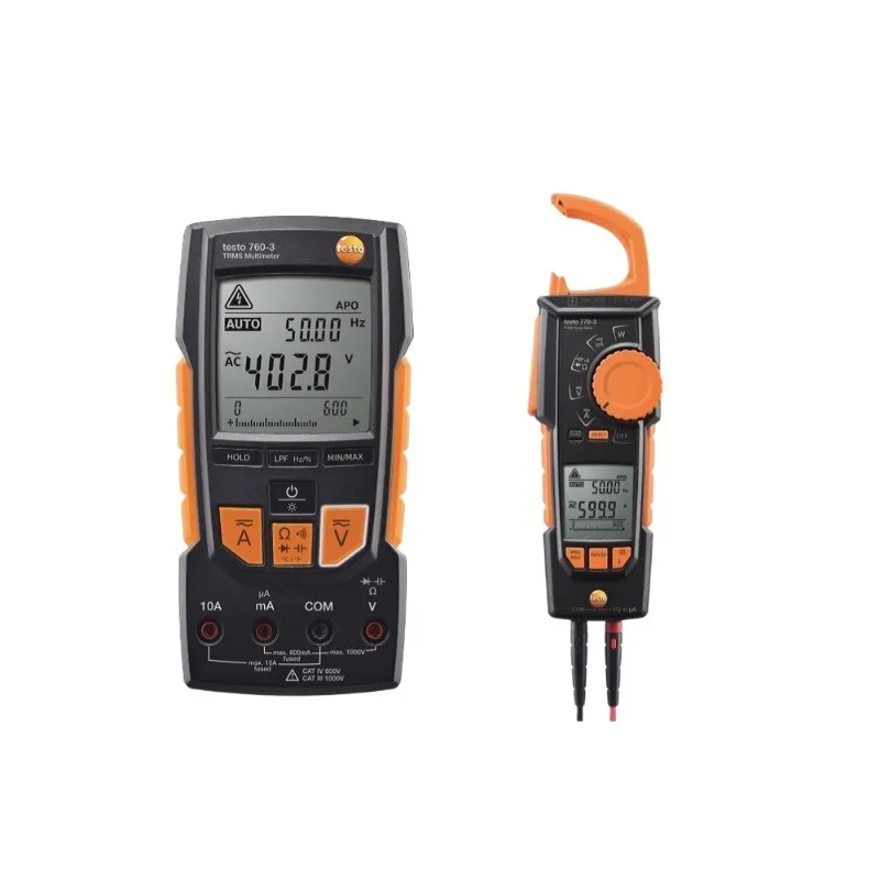 Clamp meter testo 770-1 power factor bluetooth