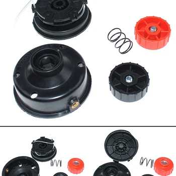 Trimmer Head With Bump Knob For Craftsman WC205 WC210 WC215 WC2200 WS205 WS210 WS215 WS2200 Garden Brush Cutter Strimmer Parts