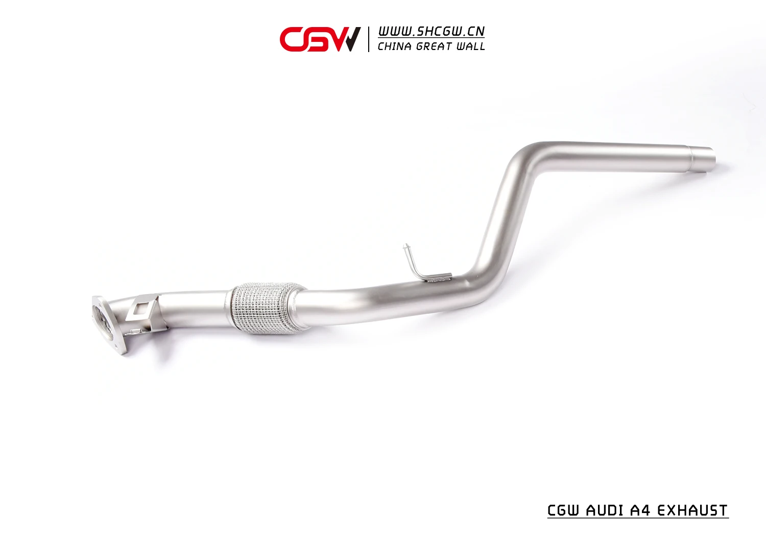 China Manufacturer New Product Sound Front Pipe Catback Exhaust Valve Muffler for A4 B9 2.0T 2019+