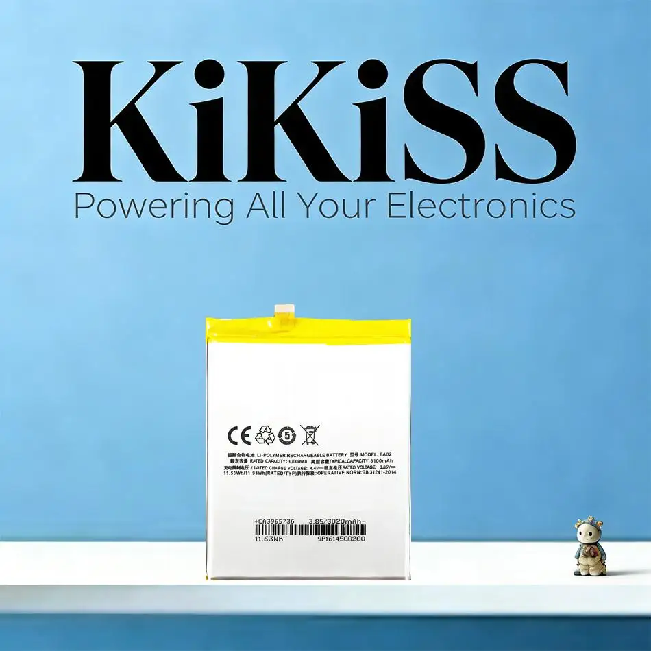 

Долговечная батарея BA02 высокой емкости 3100 мАч для мобильного телефона Meizu Meizy M3E A680Q