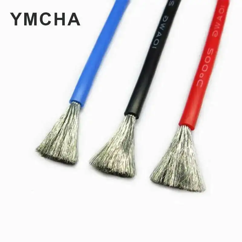 내열성 케이블 구리 연질 실리콘 와이어 12AWG 14AWG 16AWG 18AWG 20AW... - 1