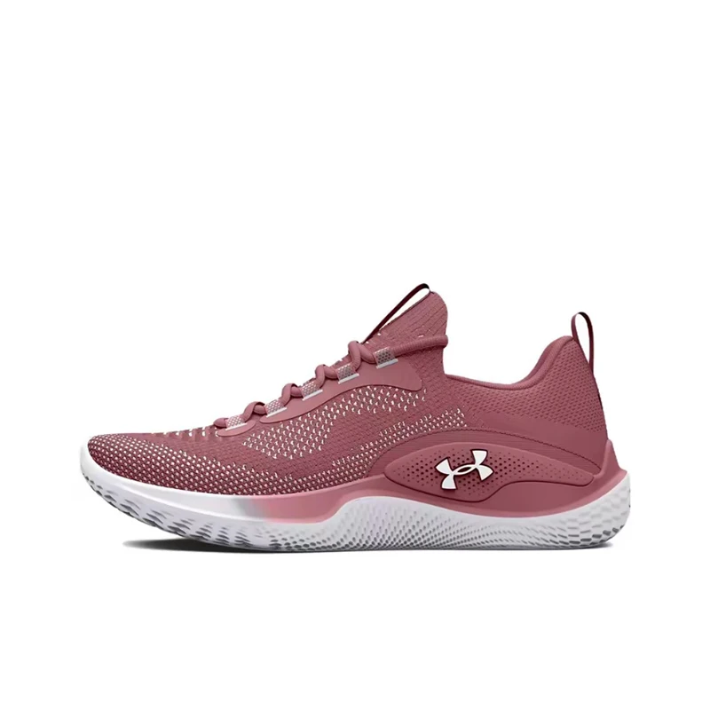 Under Armour Flow Dynamic Pink Fashionable Versatile Non-Slip High-Quality Durable Low-Top Training Women Shoe 3026107-600