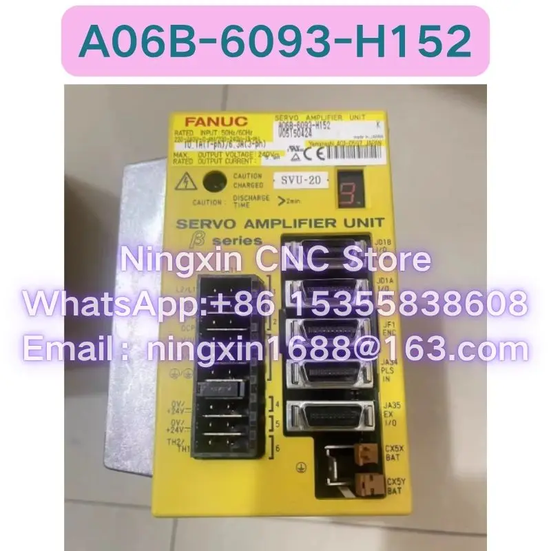 Second-hand A06B-6093-H152 drive Functional test OK Fast delivery