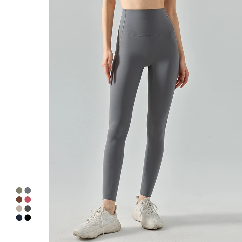 HSOUL YOGA Super Stretchy and Lightweight High Waist Yoga Leggings with 40% Spandex, Perfect for High-intensity Workouts