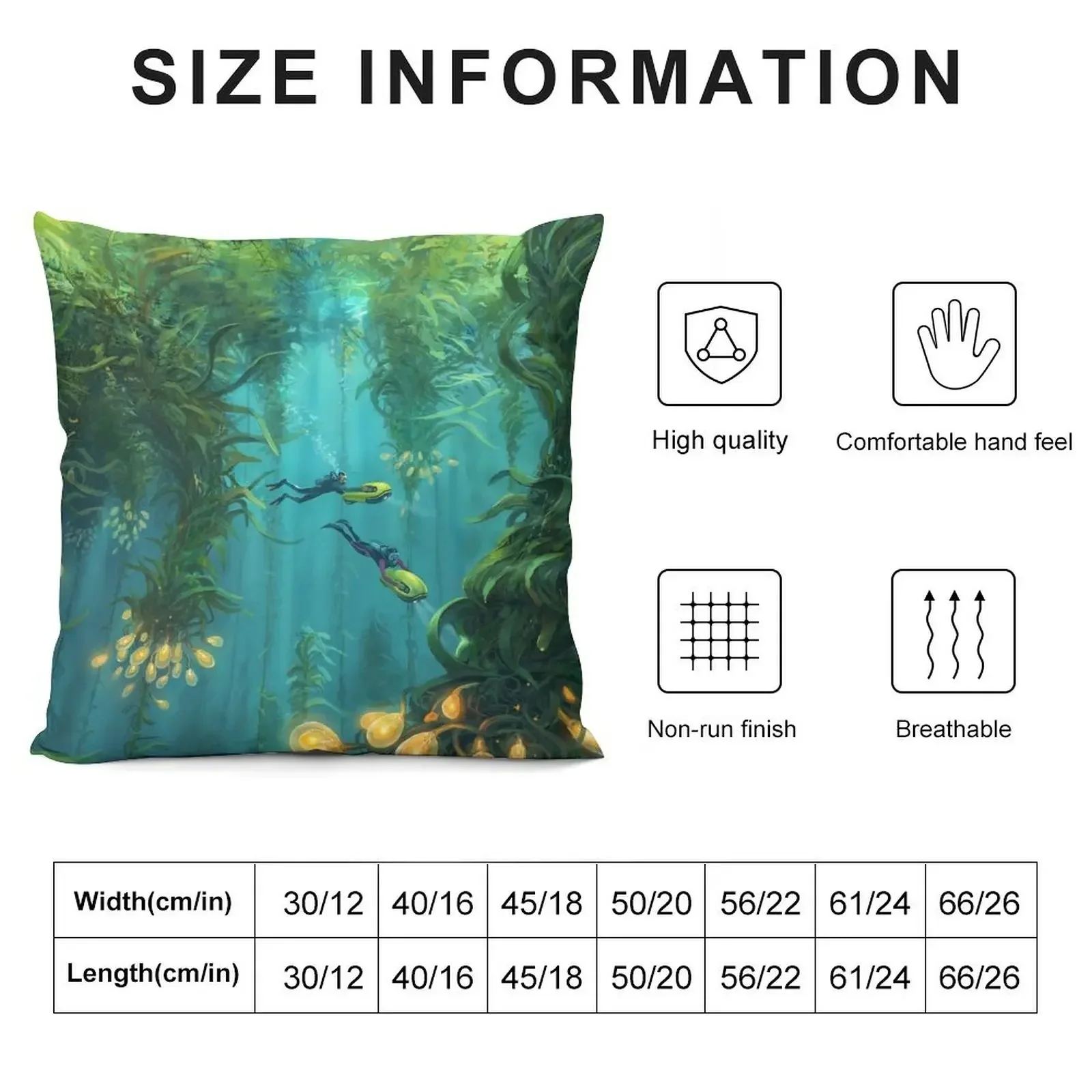 Exploring the Kelp Forest Throw Pillow Christmas Covers For Cushions Pillow Case pillow