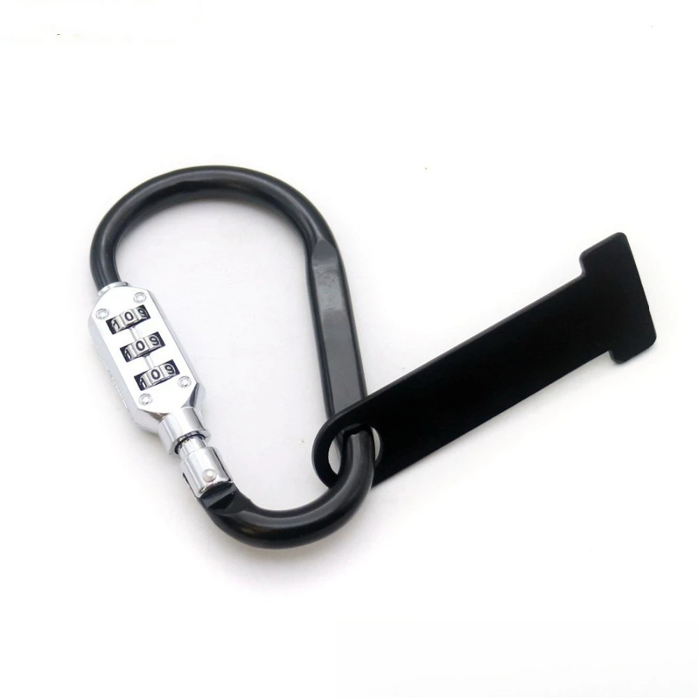 

Motorcycle Helmet Lock Anti-Theft Open Face Helmet Lock Fastener + T-Bar for Racing Motorbike Bike Helmet Lock