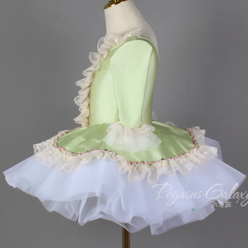 Leotardos profesionales para actuación de Ballet para niños y niñas, traje de tutú para gimnasia, traje de Ballet para faldas de traje de baile