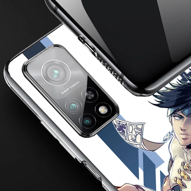 JoJo Bizarre Adventure Anime Phone Case For Xiaomi Redmi Note 13 12S 12 11S 10 9 8 10S 11 11T 11E Pro Plus + 9S 8T 7 5G Cover Co