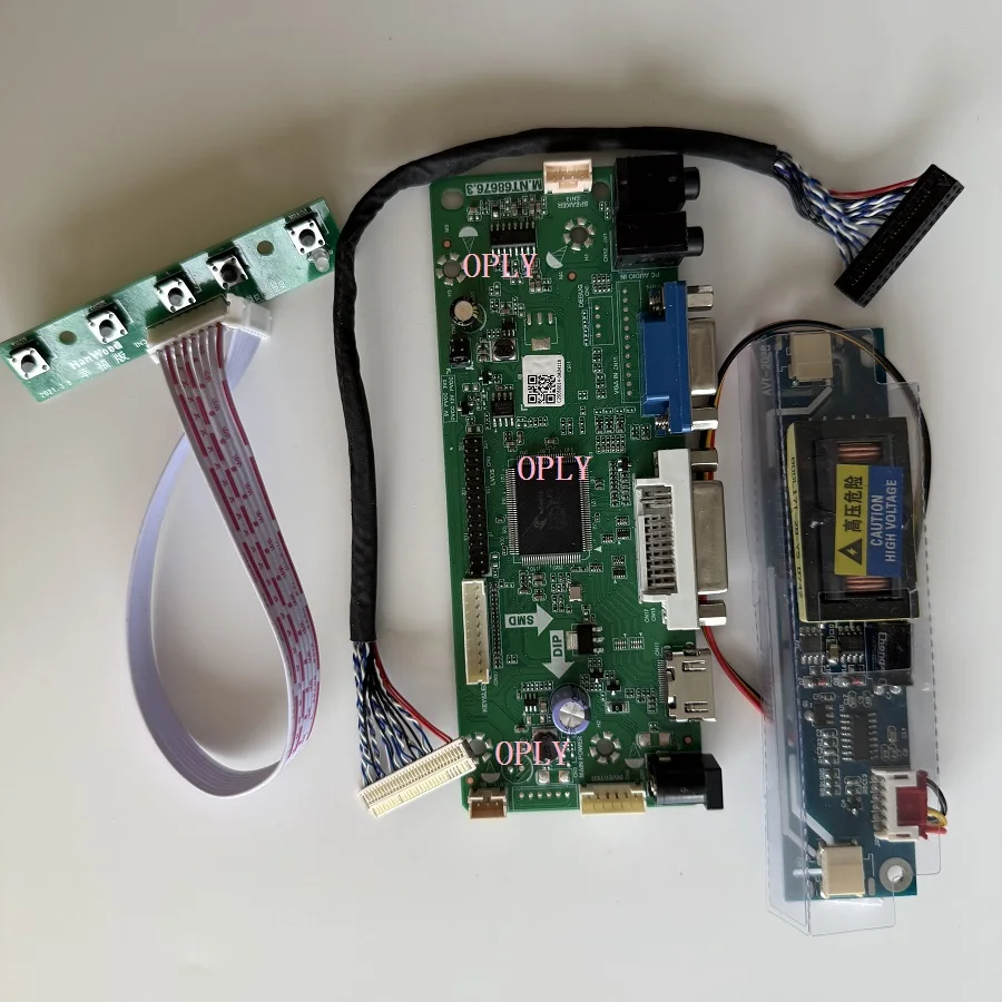 VGA DVI M.NT68676 HDMI-compatible Controller board for LM171W02-TLB2 1440X900 LED 17 inch