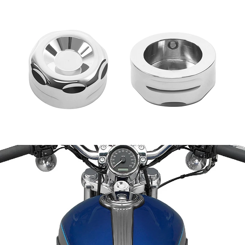 

Triple Tree Top Upper Fork Nut Bolt Cover For Harley Sportster XL1200 XL883 2009-2013 2010 2011 2012 Motorcycle Accessories