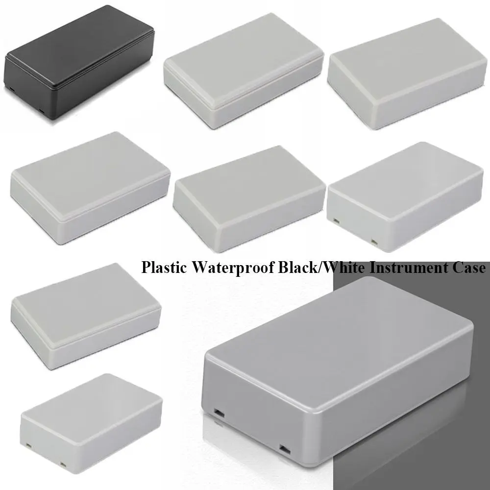 10 サイズ高品質 ABS プラスチック電子プロジェクトボックス計器ケース防水カバープロジェクトエンクロージャボックス