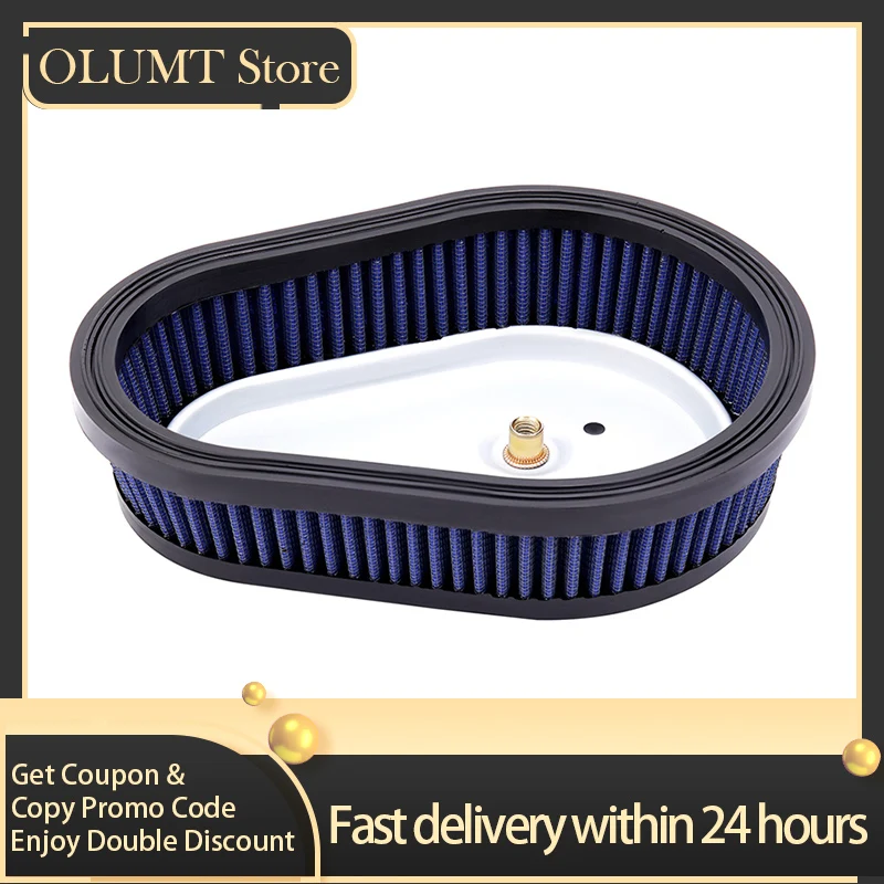 

Road Passion Motorcycle Parts Air Filter Cleaner For Harley Dyna Wide Glide FXDWG Super Glide FXD FXDL FXDF FXDB FXDC FLD