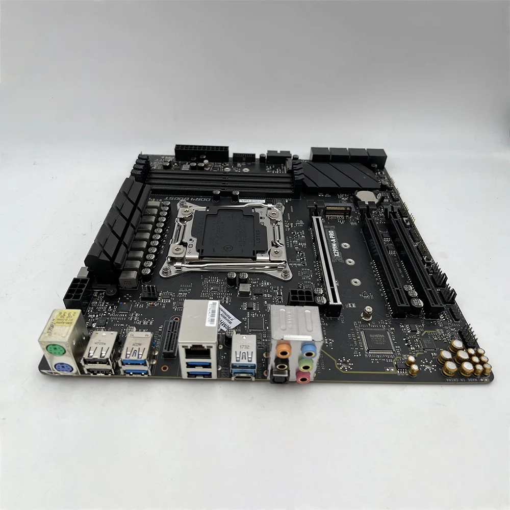 

Desktop Motherboard X299M-A PRO M-ATX X299 DDR4 LGA 2066 64GB Only Supported I7-7740Xand i5-7640X