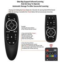 GAMINJA G10S Air Mouse Voice Remote Control 2.4G Wireless Gyroscope IR Learning For H96 MAX X88 PRO X96 MAX Android TV Box HK1