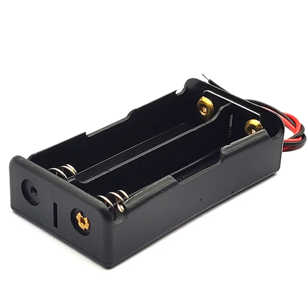 18650 Parallel Battery Holder 18650 Battery Box 2*18650 Battery Case 2 Slot 18650 Storage Box 3.7V