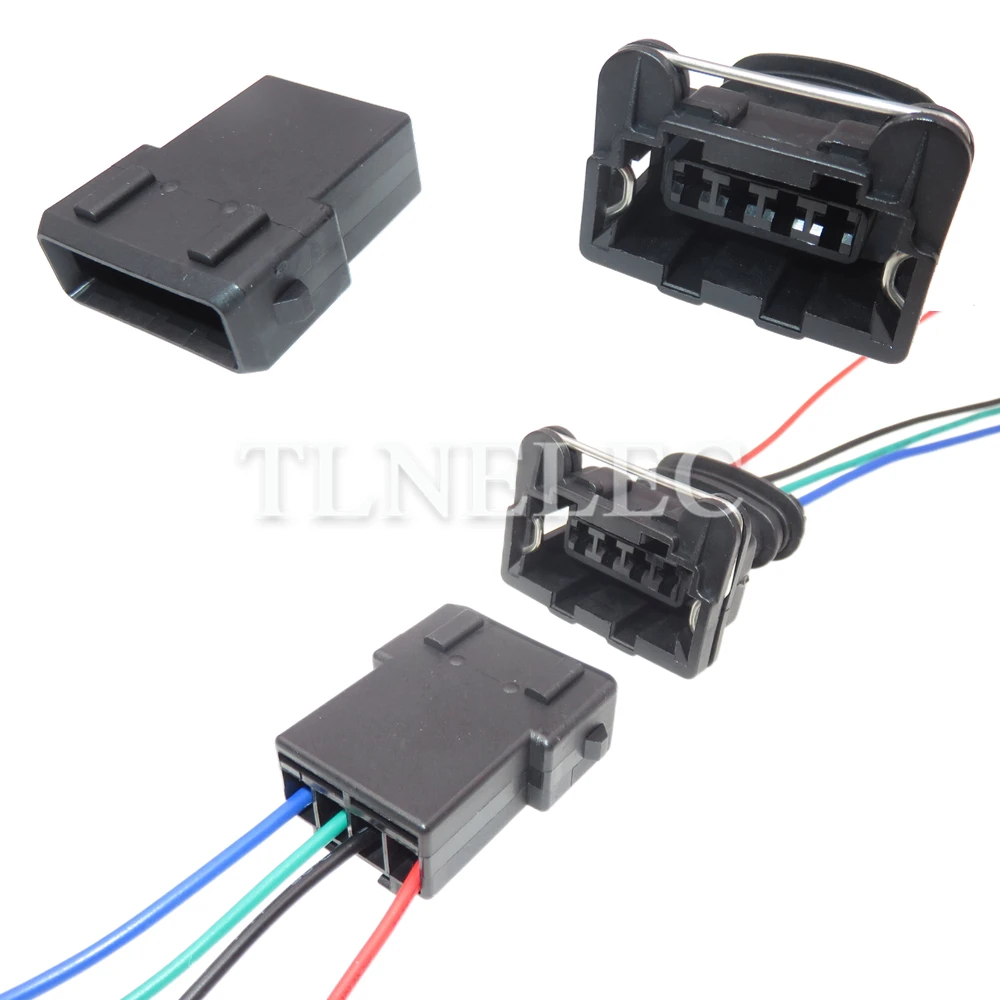 4 Pin Cara Lampu Mobil Disegel Soket dengan Kabel Otomatis Pengapian Amplifier Kabel Memanfaatkan Konektor 282192-1 282764-1