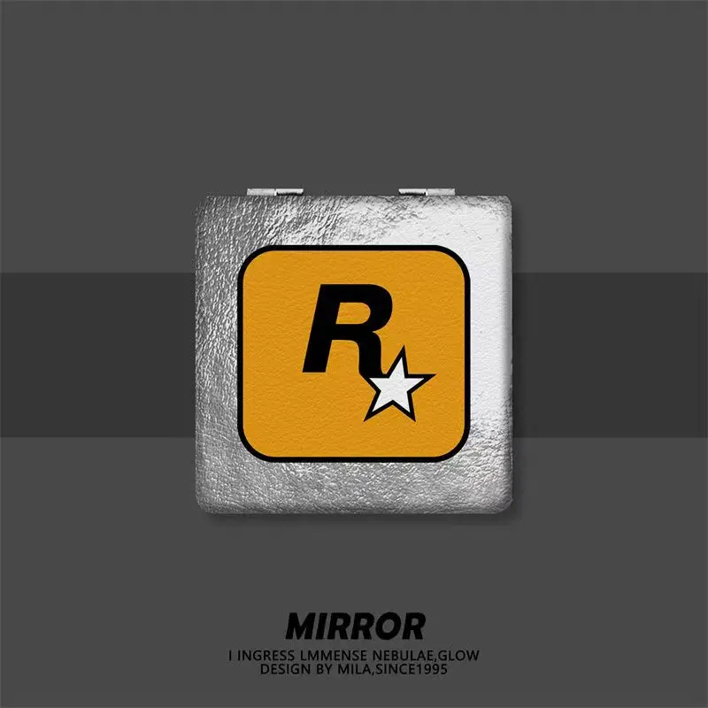 star-r-mini-dobravel-portatil-dupla-face-flip-up-espelho-de-maquiagem-pu-pente-de-espelho-normal-e-de-ampliacao-com-succao-magnetica