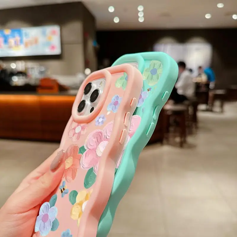 꽃 캔디 컬러 전화 케이스 화웨이 명예 X9A X8A X7A X8 X6 노바 3i Y70 P40 라이트 Y7 2018 Y7 프로 Y9 프라임 2019 웨이브 커버