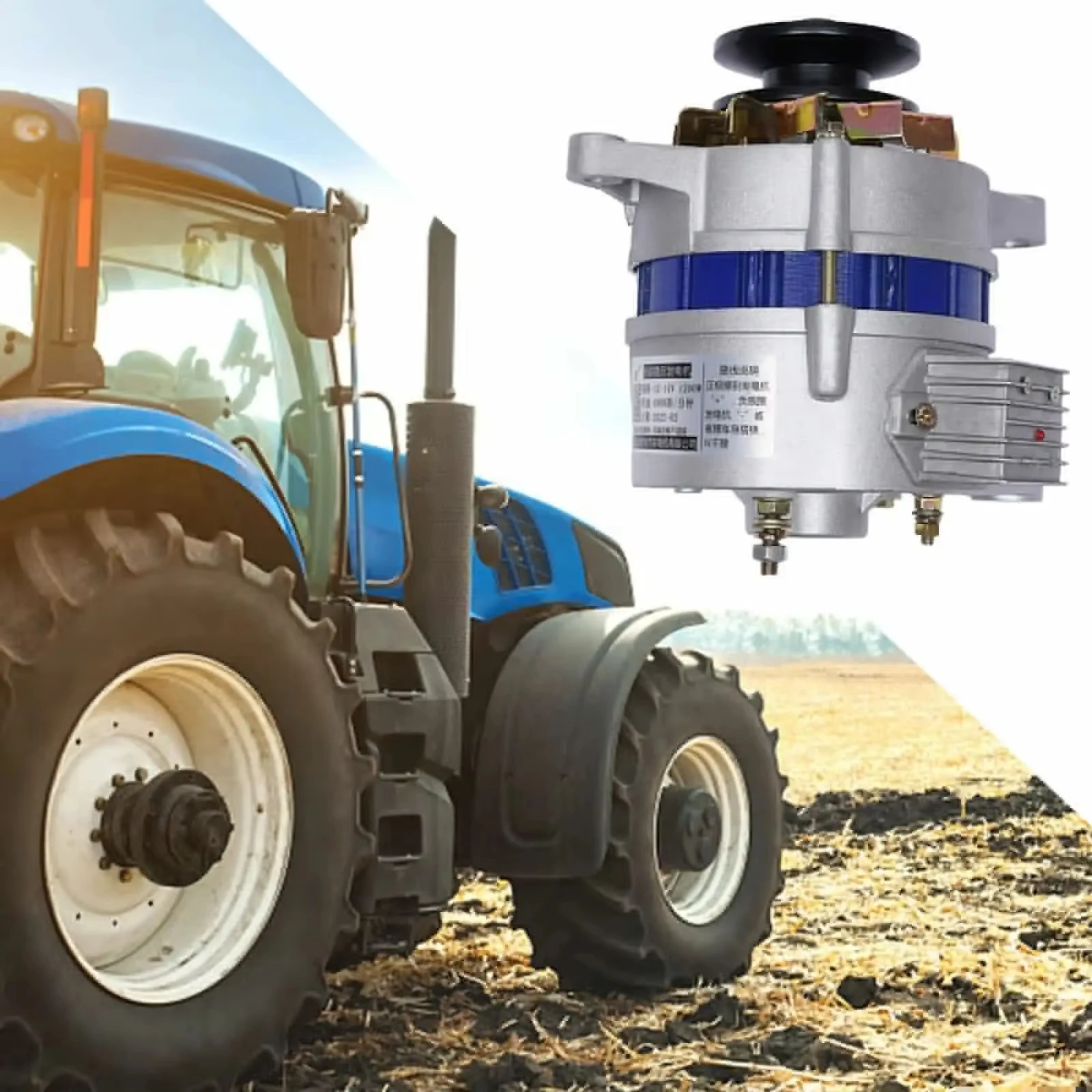 

12V Permanent Magnet Synchronous Generator 1200W Low RPM Copper Core Alternator with Built-in Voltage Stabilizer