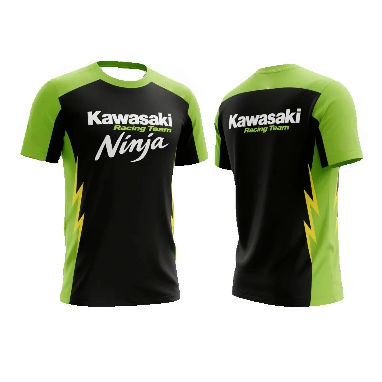 

Summer Men's Crew Neck Short Sleeve T-Shirt Kawasaki Simple Leisure Breathable Quick-Drying Comfortable Outdoor Sports Top