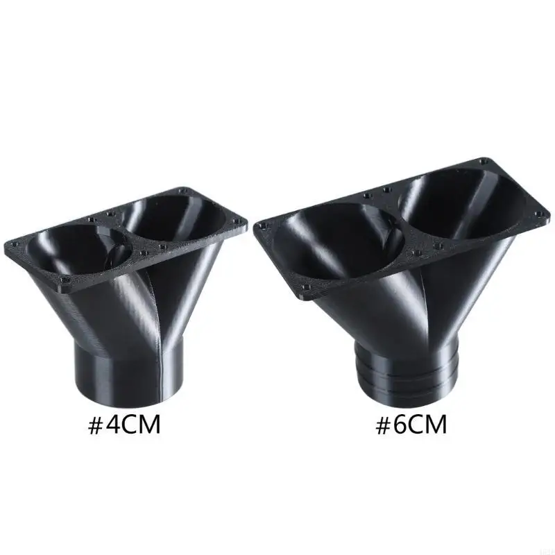 462E Air Gathering Vent for 4cm/6cm Fan Server Cooling Fan Attachment Air Concentrator for Efficient Heat Dissipation