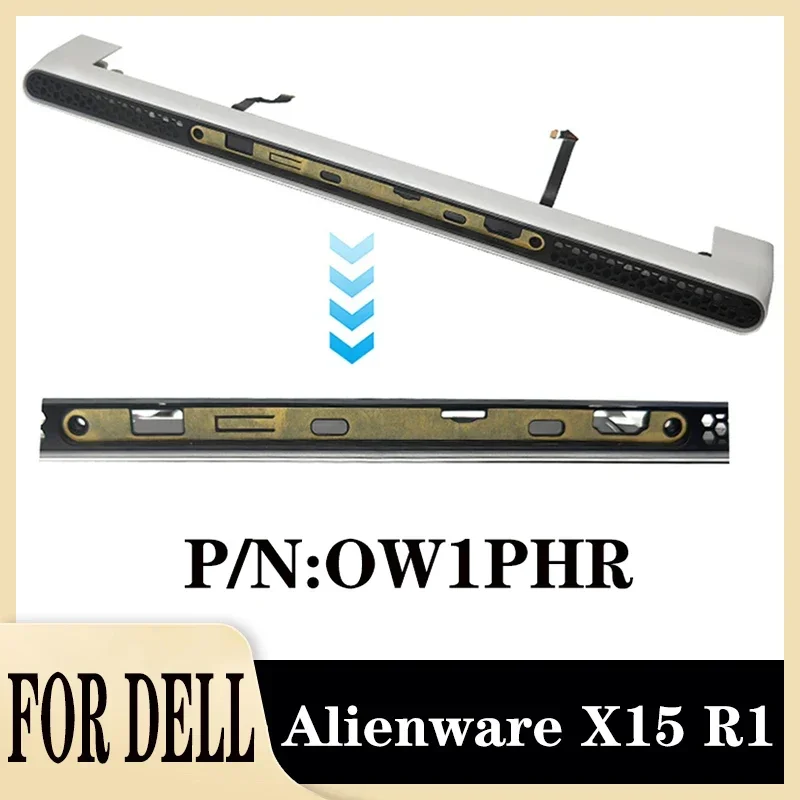 

Original New 0W1PHR PK37A00 White for Alienware X15 R1 LCD Hinge Cover Heatsink Air Outlet with Light Plate