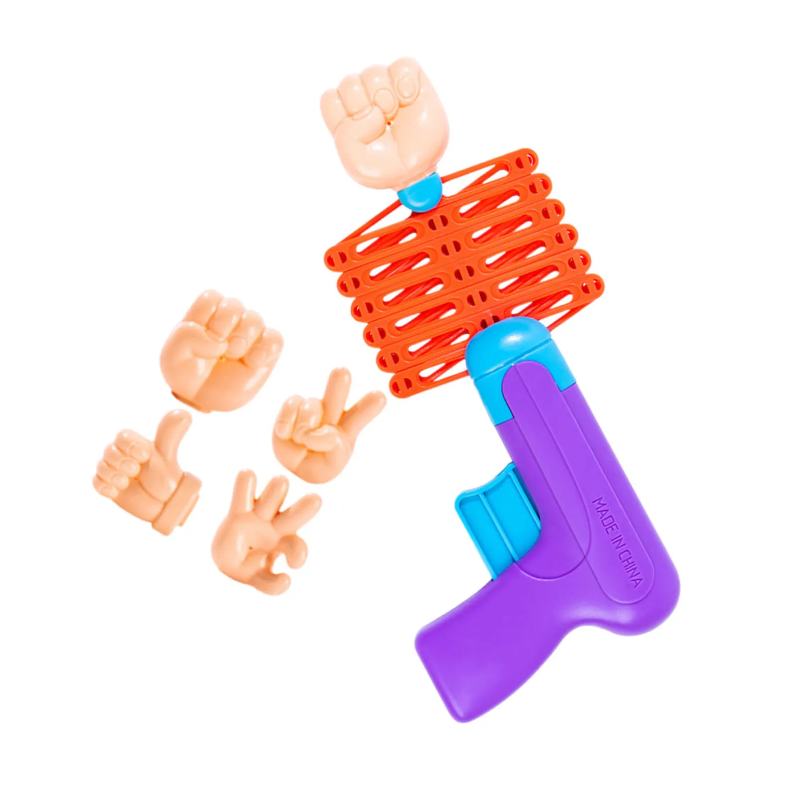

1Set Retractable Spring Telescopic Fists Stress Reliever Prank Props for Office Kids Party Indoor Fun Creative Fist Shooter
