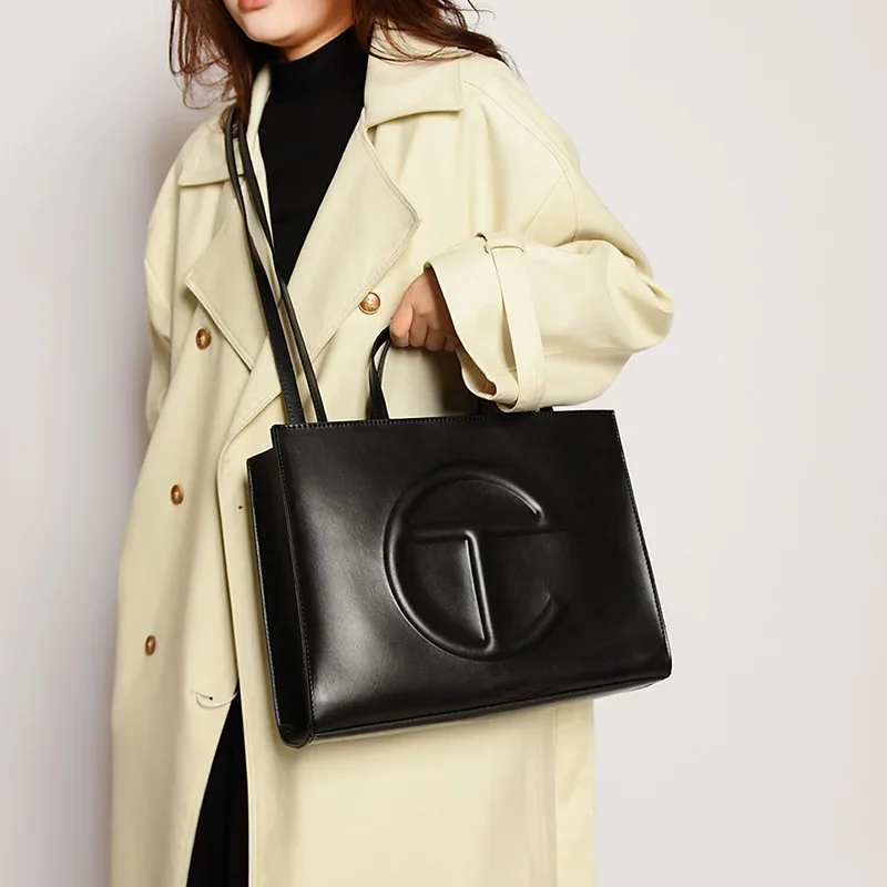 

Роскошная женская кожаная сумка-мессенджер, 1 шт., сумка через плечо с защитным карманом, дизайнерский стиль