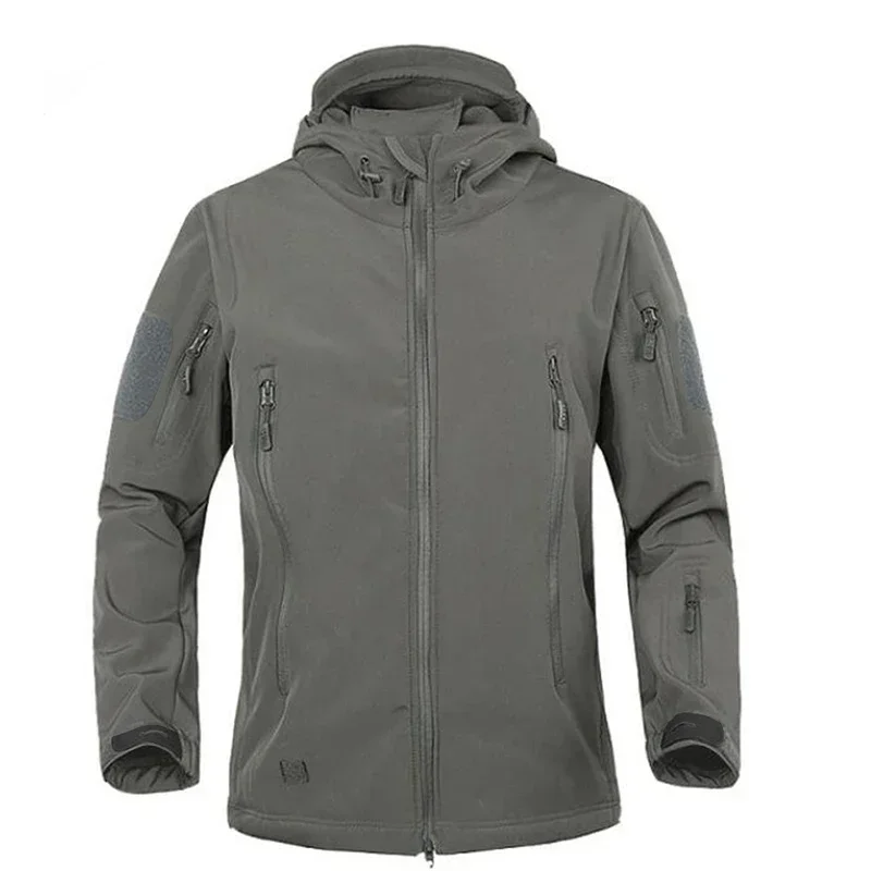 

2023 TAD Winter Shark Skin Hunting Windproof Tactical Softshell Jacket Men Waterproof Soft Shell Coat Windbreaker Rain