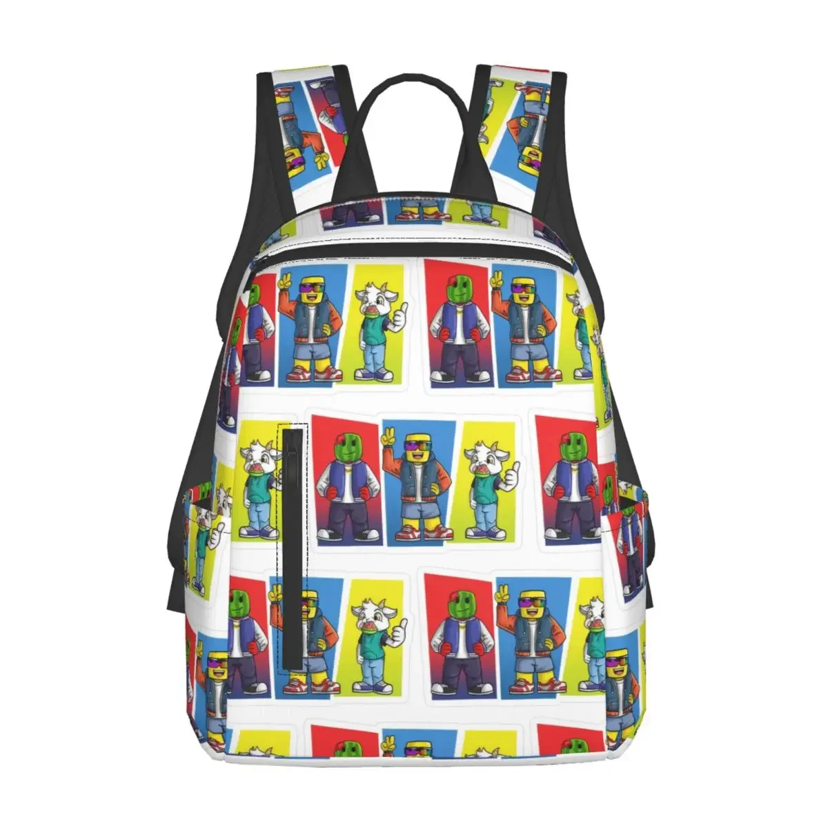 

Sunny And Melon Backpack Daypack Large Capacity Kids BookBag School Bag Shoulder Bags for Men Women