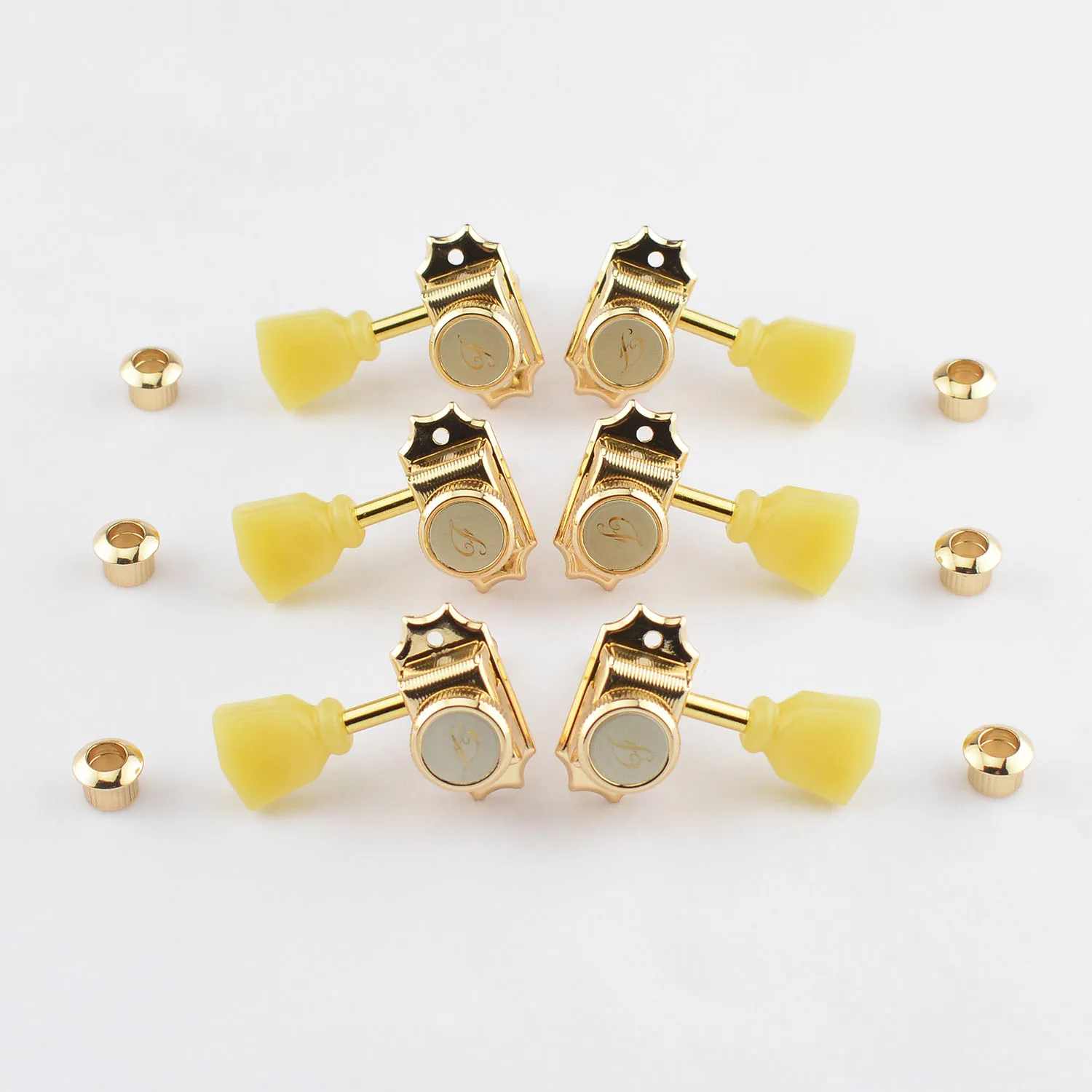 【GuitarFamily】Super Quality Vintage Locking  Guitar Machine Heads Tuners / Gear Ratio 1:18 / Made in Taiwan