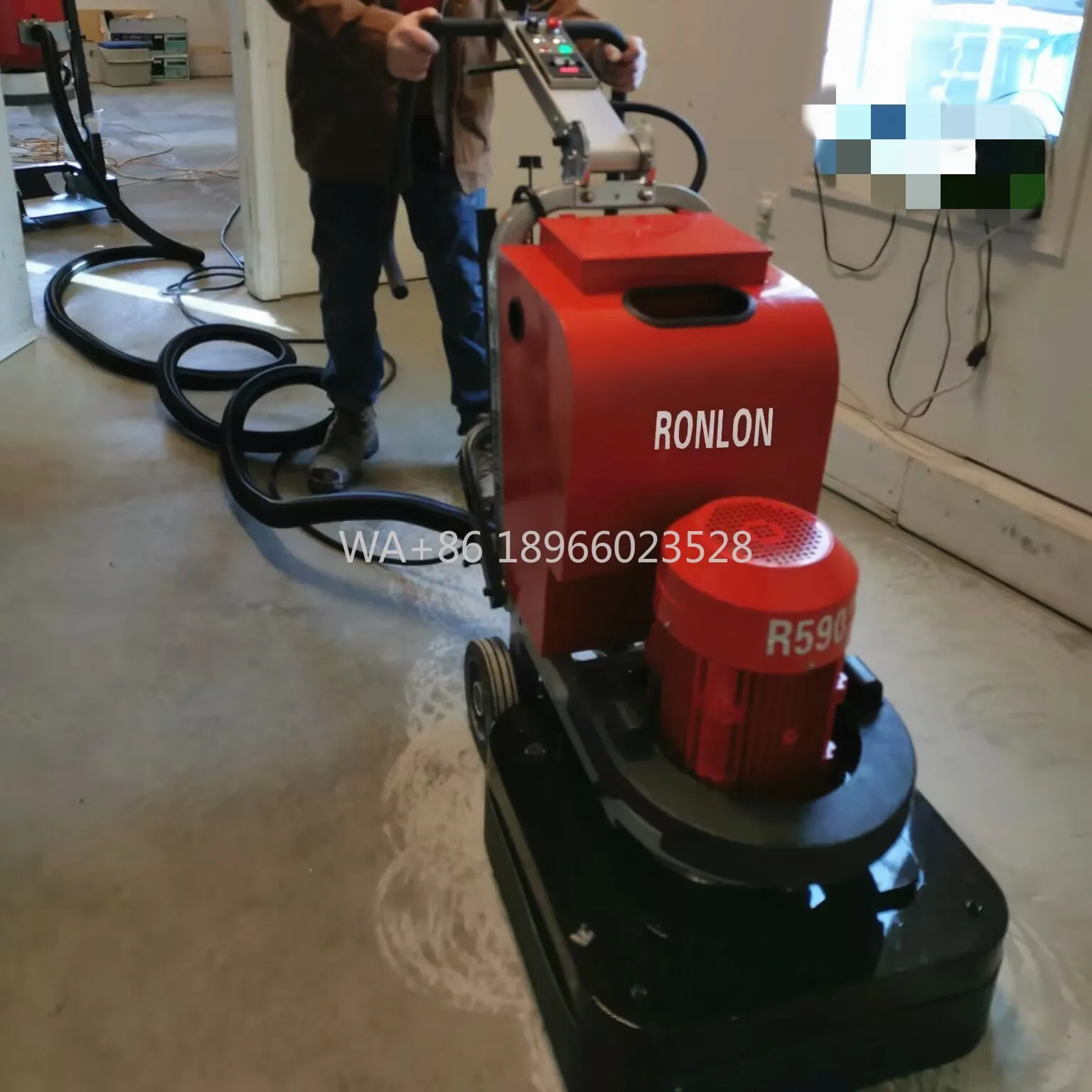 

R590 Grinding Polishing Machines Used Electric Concrete Floor Grinding Machine
