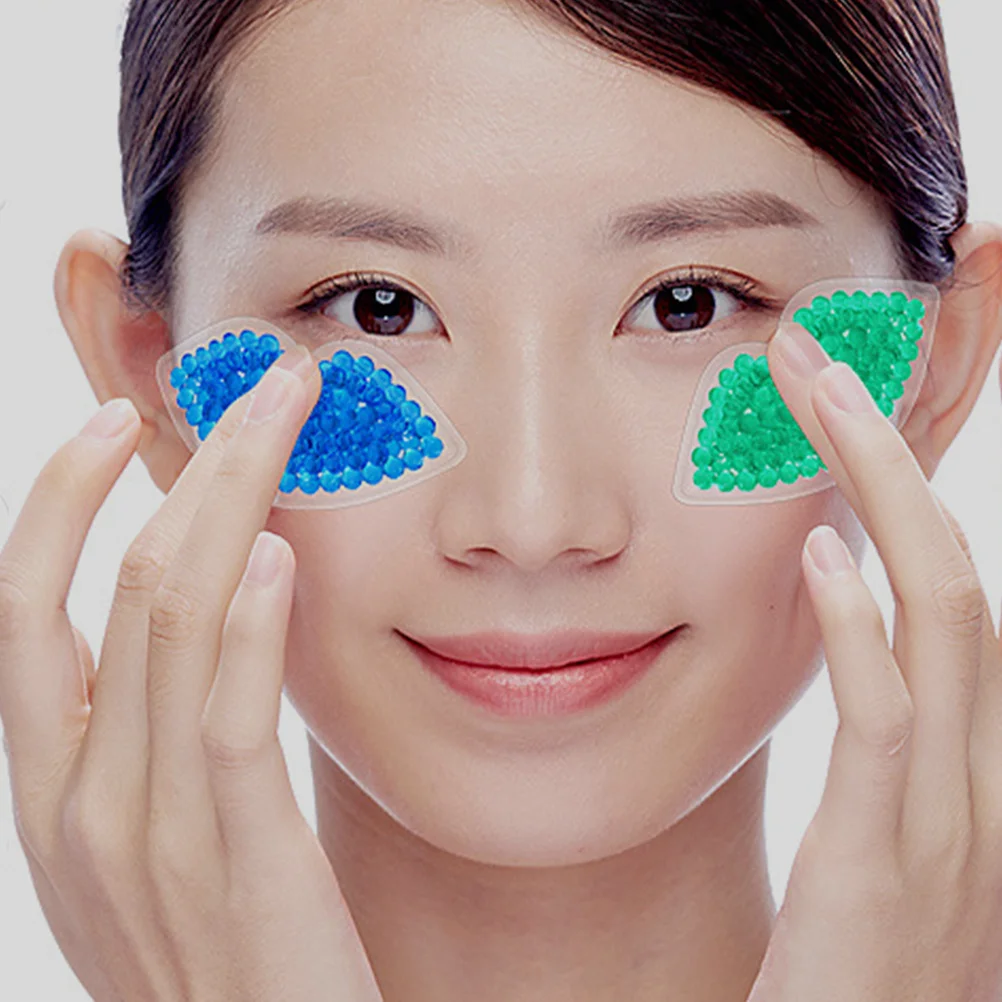 

4pcs Lip-Shaped Cooling Gel Packs Reusable For Puffiness Dark Circles Under Eye Bags Hydrating Eye Gels Anti-Aging Treatment