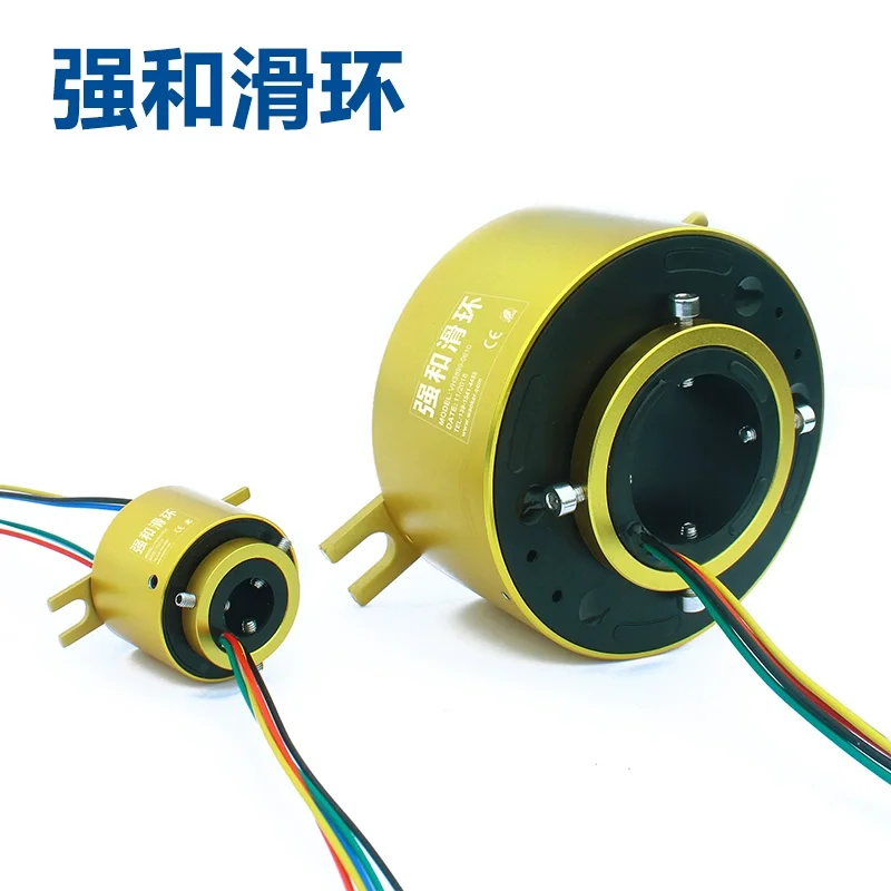 Slip Ring Through Hole Conductive Slip Ring Hollow Collector Ring 6-Way/12-Way