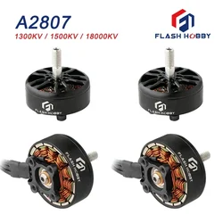 4 шт. FLASHHOBBY A2807 2807 1800KV 4S 1500KV 1300KV 6S бесщеточный двигатель