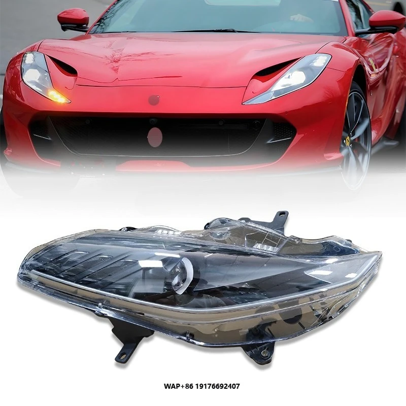 

812 Headlight Assembly Superfast GTS 458 488 SF90 F8 High-quality LED Headlight Front Lighting