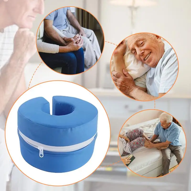 Cojín Protector de talón, funda extraíble, almohada de elevación de pie, Protector de tobillo, cubierta de soporte, cuñas de elevador de talón