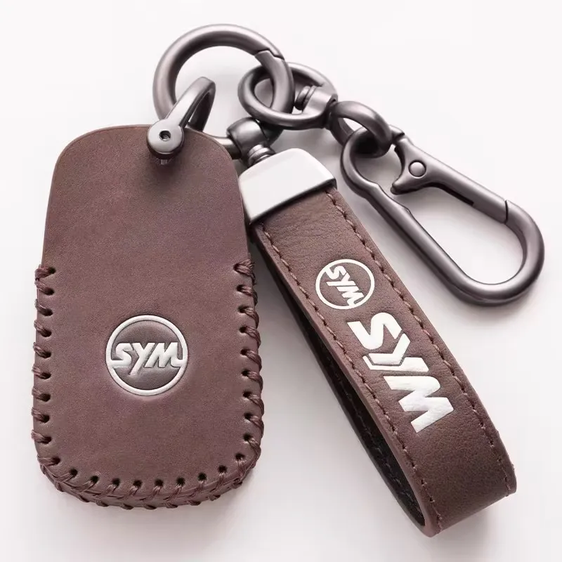 Motorcycle Key Fob Bag with Anti-Lost Buckle Waterproof Remote Control Holder Modified Parts for SYM CRUISYM 300 125