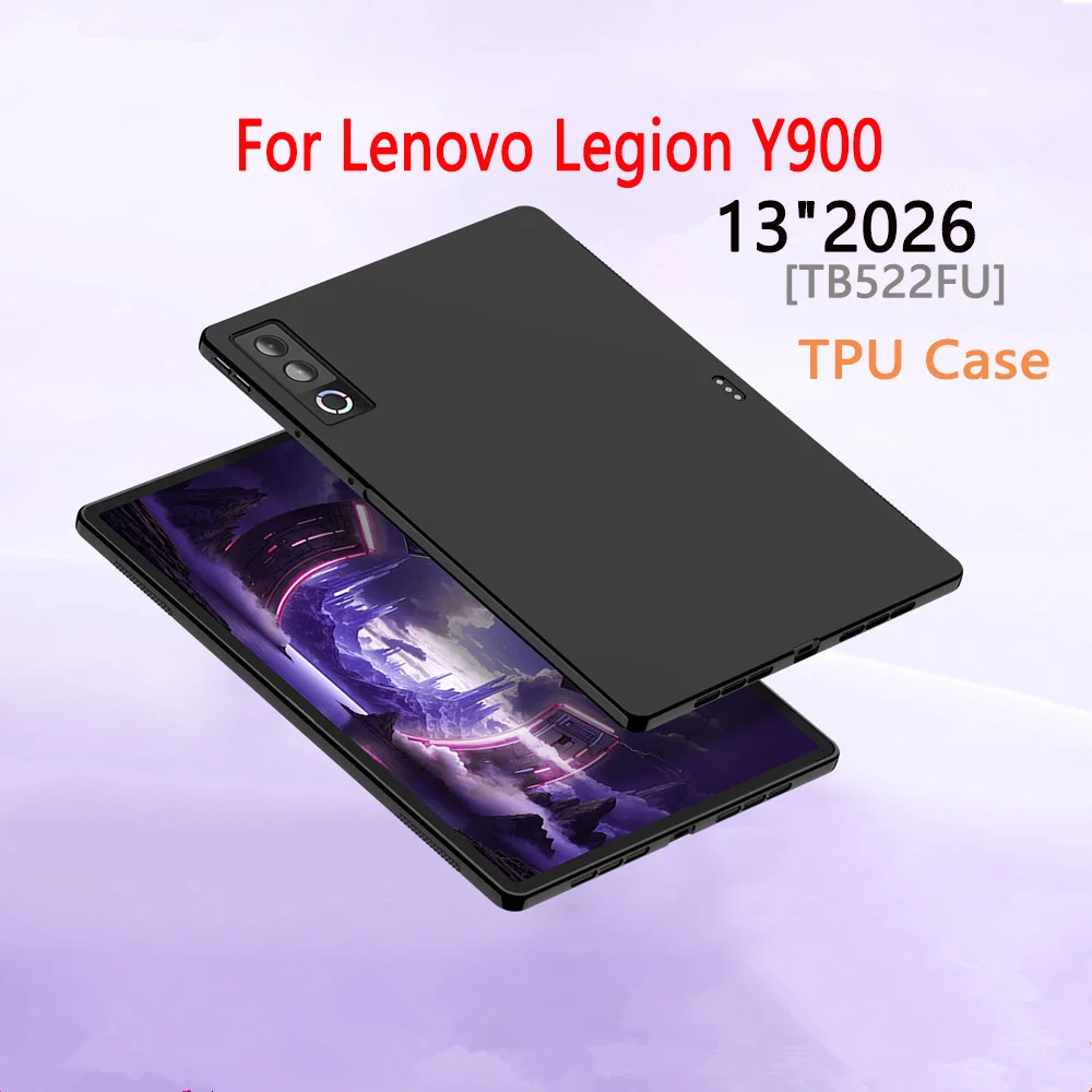 Silicone Case For Lenovo Legion Y900 13 inch 2026 TB522FU Anti-drop Soft TPU Cover Airbag Funda for Legion Y900 13