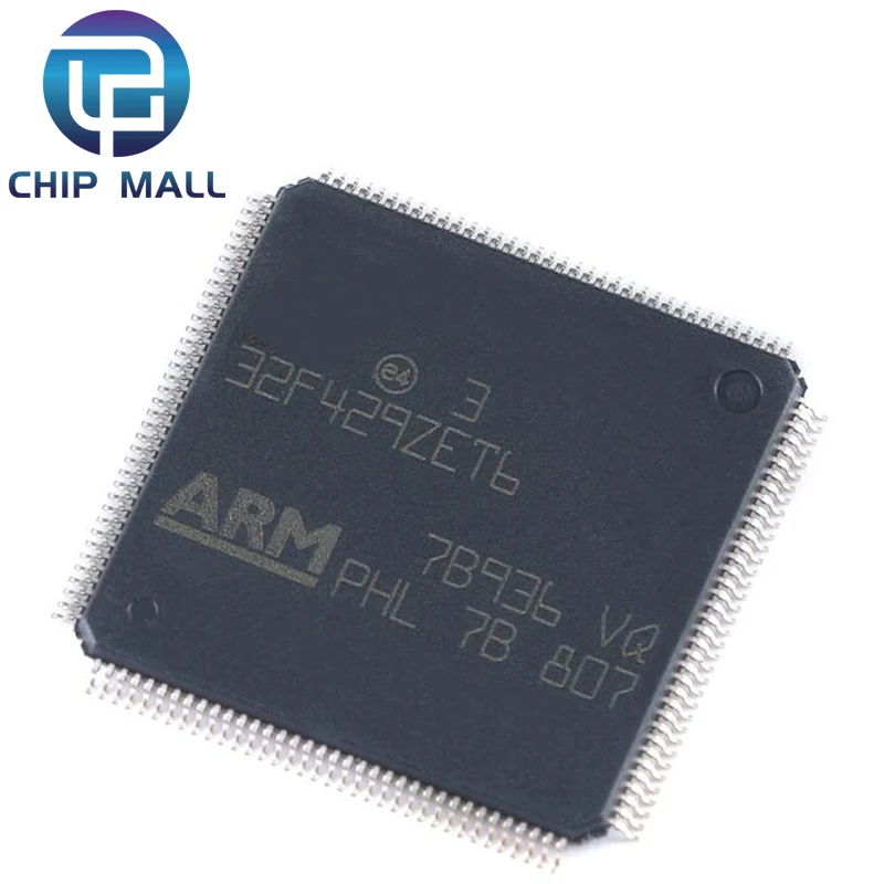 

STM32F429ZET6 LQFP-144 ARM Cortex-M4 32-bit Microcontroller -MCU Chip IC New Original Spot