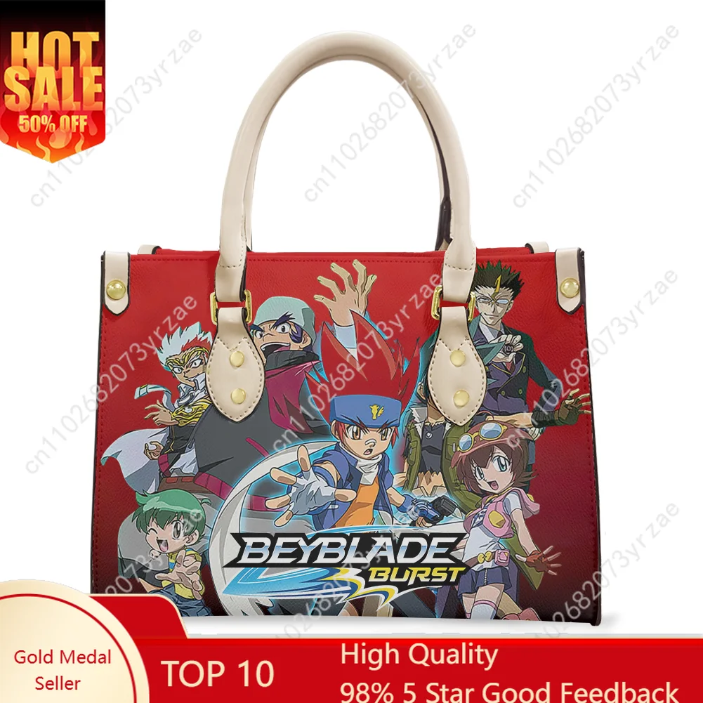 Beyblade Handbag Mens Womens Personalized Patterns Tote Bags Shoulder Bags Business Commuter Purse Custom Made Bags