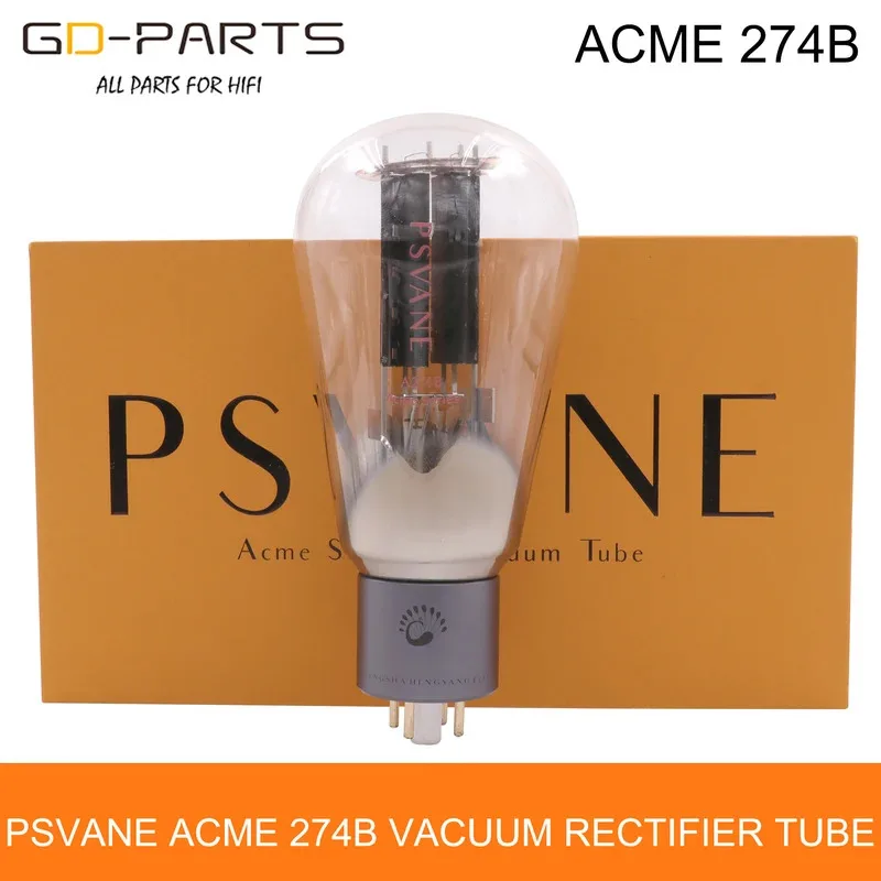 

PSVANE ACME 274B A274B вакуумная выпрямительная трубка замена 5U4G 5AR4 GZ34 винтажная Hi-Fi аудиоламповая усилитель DIY обновление 1 шт.