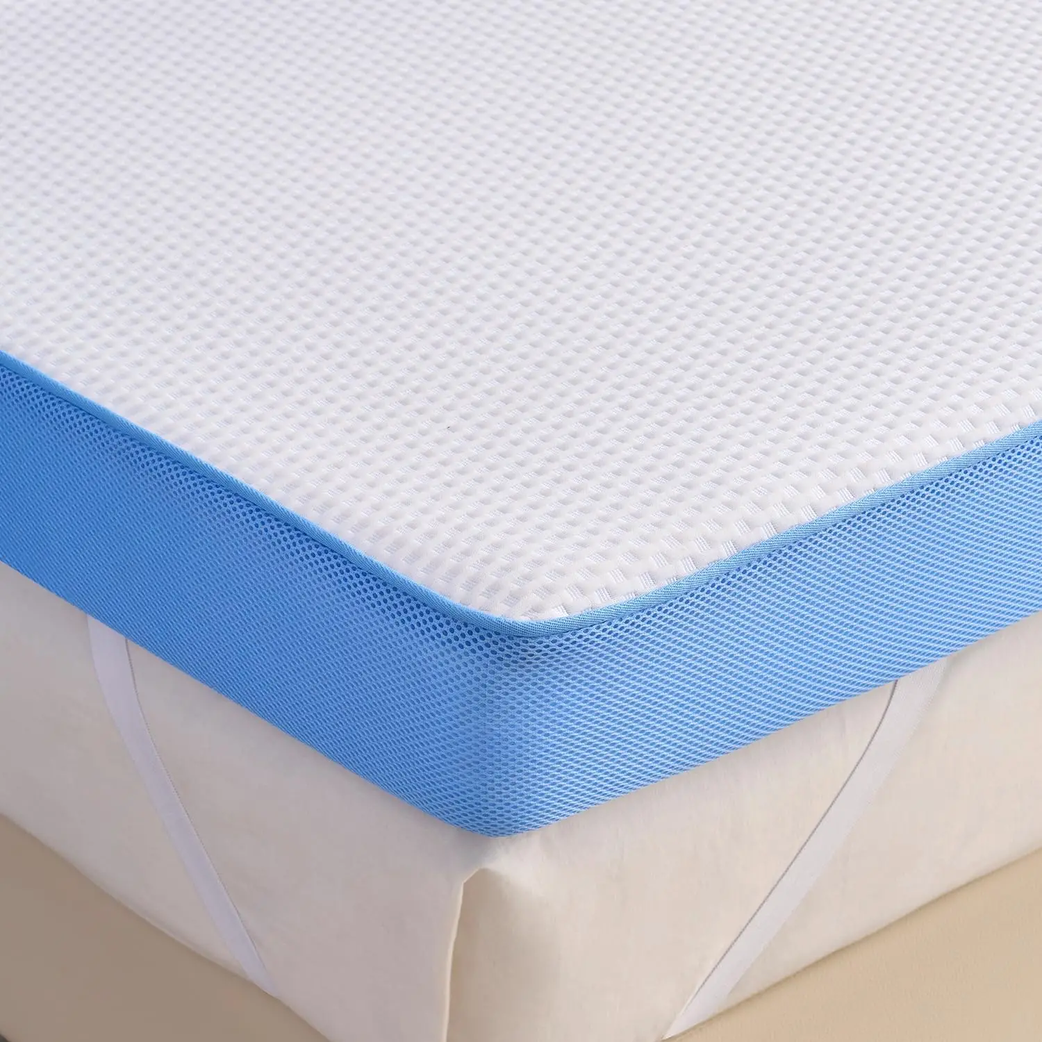 

Firm Mattress Topper Queen Size, 3 Inch Extra Firm High Density Memory Foam Bed Topper for Back Pain Relief, Gel Bamboo Charcoal
