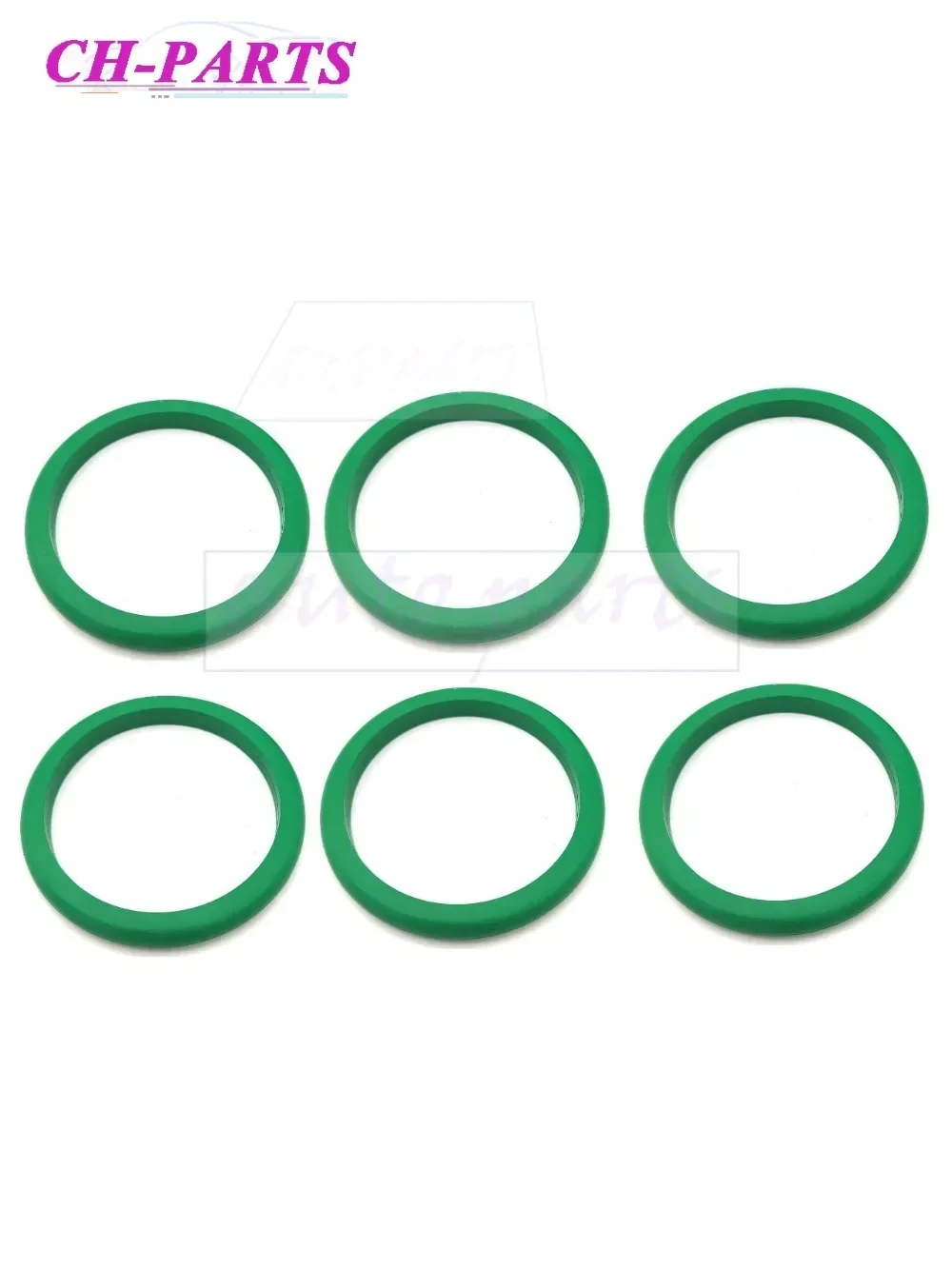 6PCS 0AM DSG DQ200 7-Speed Transmission Accumulator Seal Ring For VW AUDI SKODA 0AM325587E 0AM325587F Gearbox Car Accessories