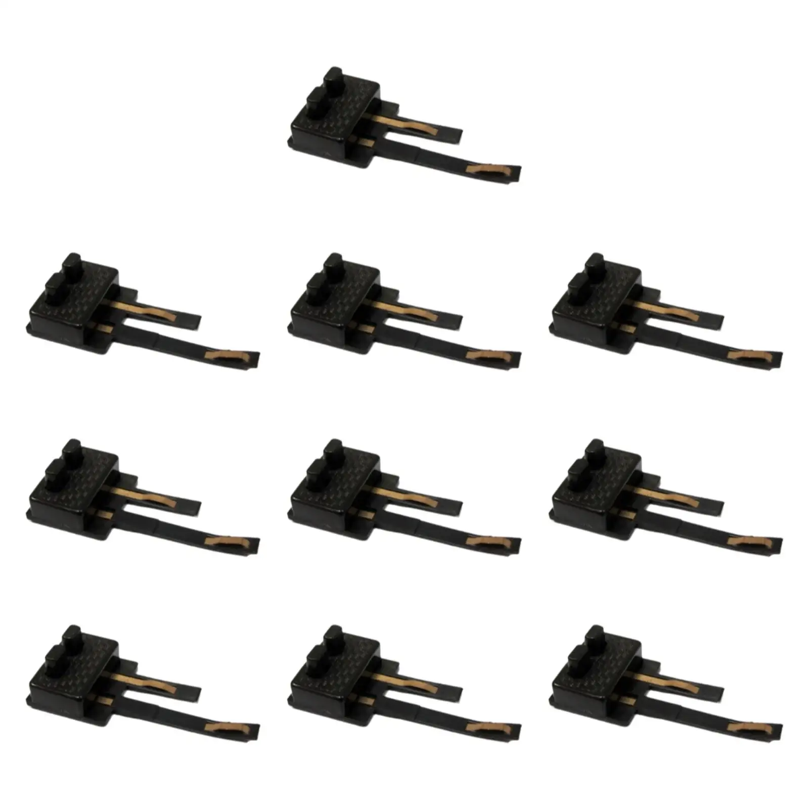 

10Pcs HO Scale Digital Power Connecting Clips,Model Railway Accessories,