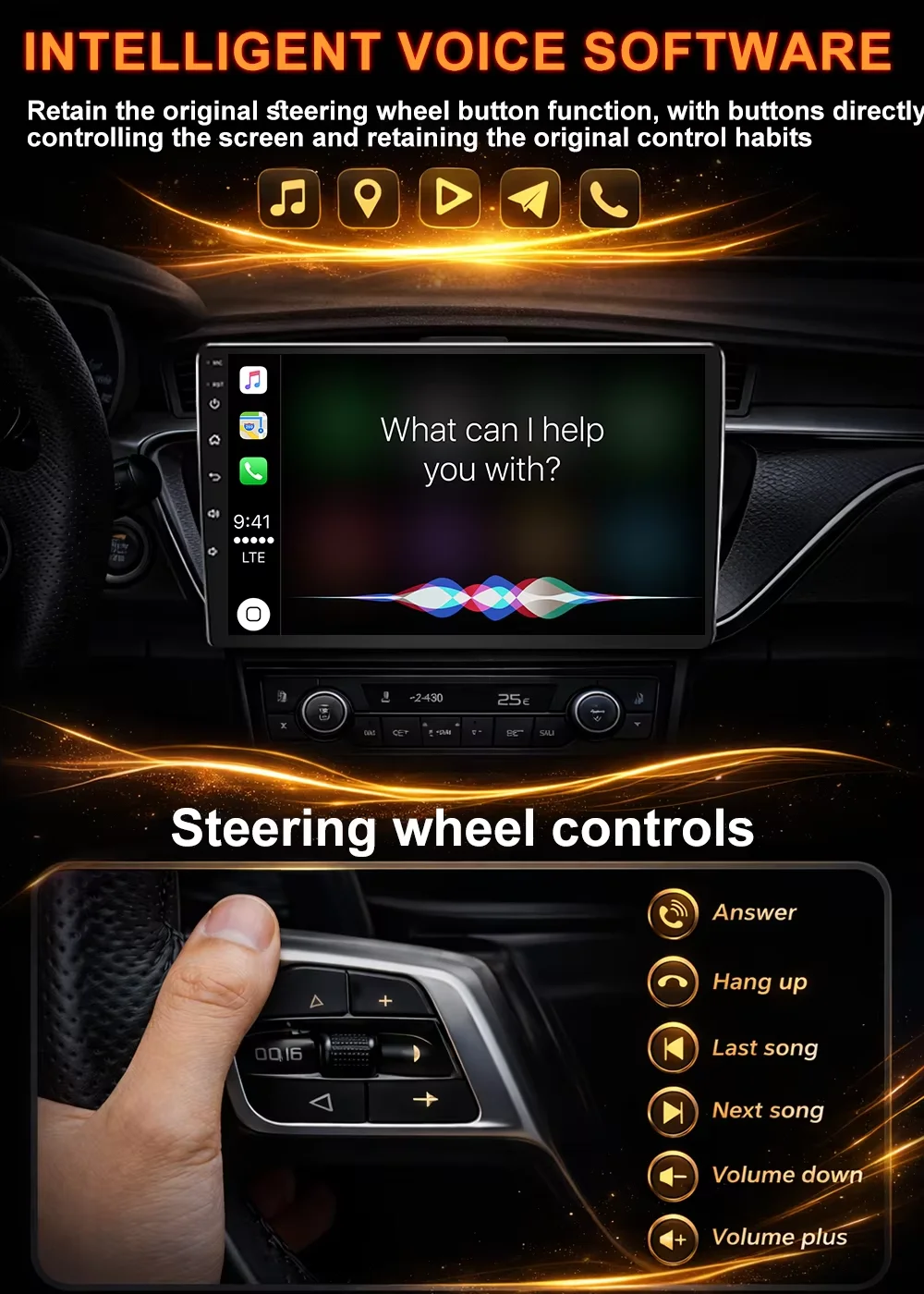 Car Radio Autoradio Carplay Android For Volkswagen VW Touareg 2002 - 2012 GPS Navigation Video Multimedia Player 5G Touch Screen
