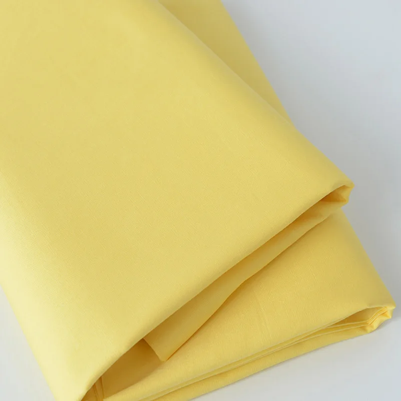 Katoenen poplin stof effen kleur wit rood zwart voor naaigerei quilten patchwork per halve meter