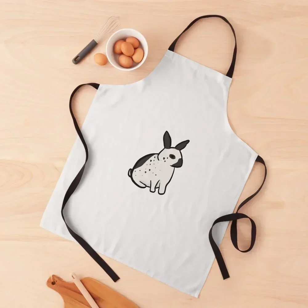 

English Spot Rabbit Apron Chef Uniform For Men Chef jacket men for kitchen useful For Women Kitchen Apron